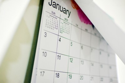 January Calendar Chs